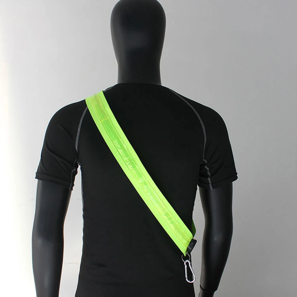 Running Jogging Gear - Illuminated Shoulder Straps Rechargeable Cycling LED