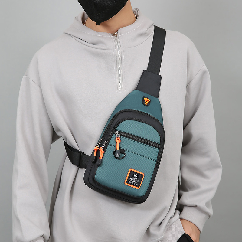 Running Gear To Hold Phone - Casual Men Chest Bag Nylon Small