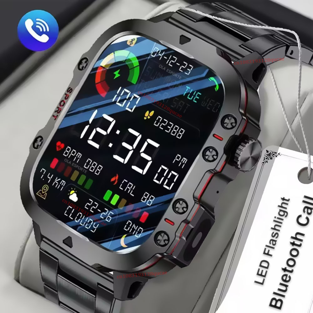 Gps Running Watch - 2026 New Military Smart Watch Men