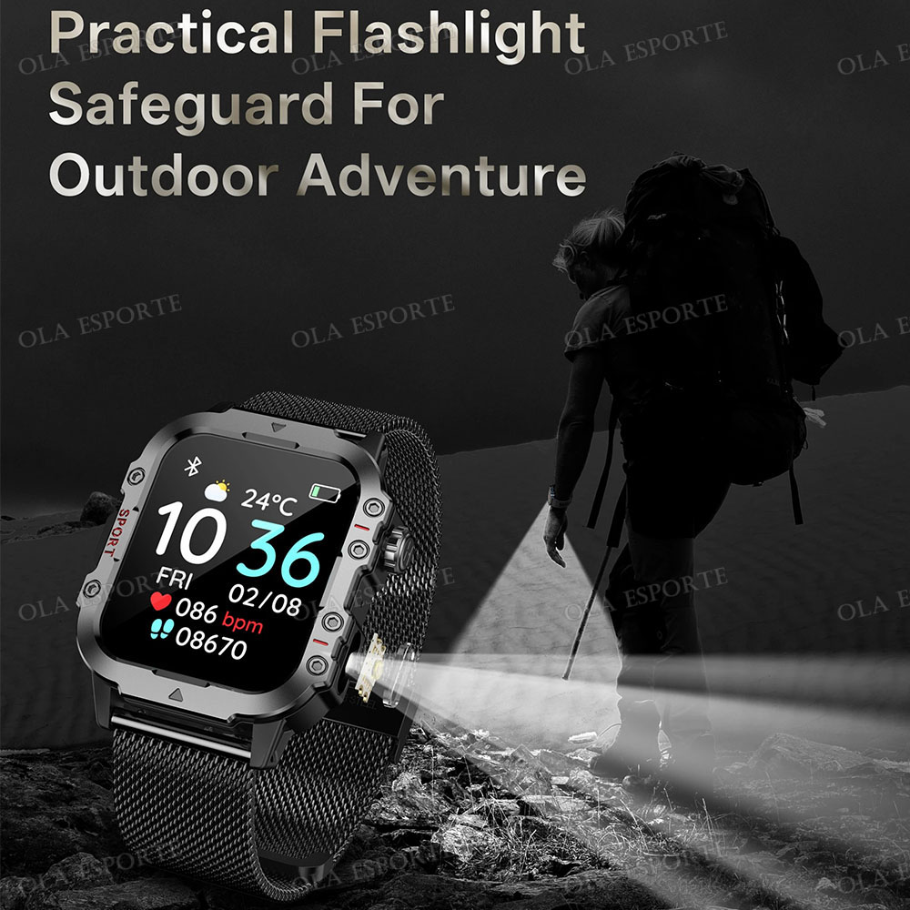 2026 Military Outdoor Smart Wa - Gps Running Watch 评论和价格