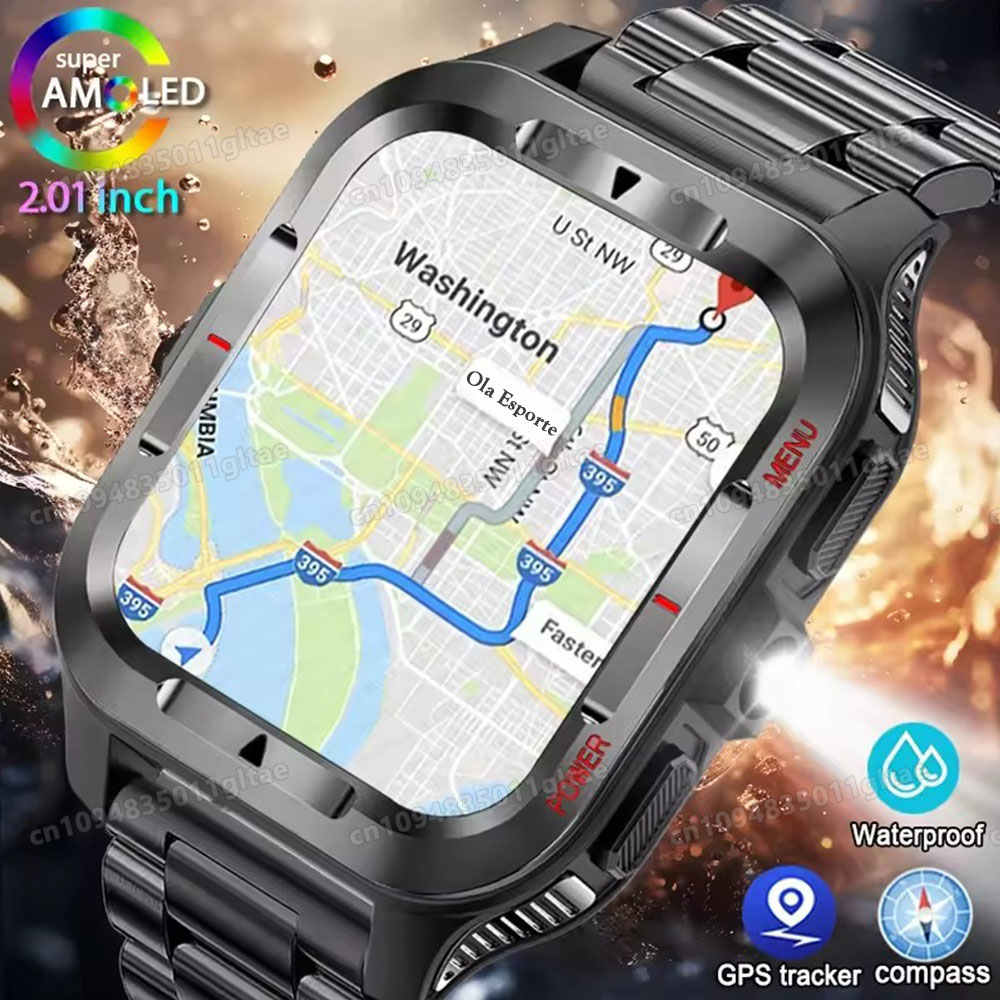 Rugged Military Outdoor Sports - Gps Running Watch 评论和价格