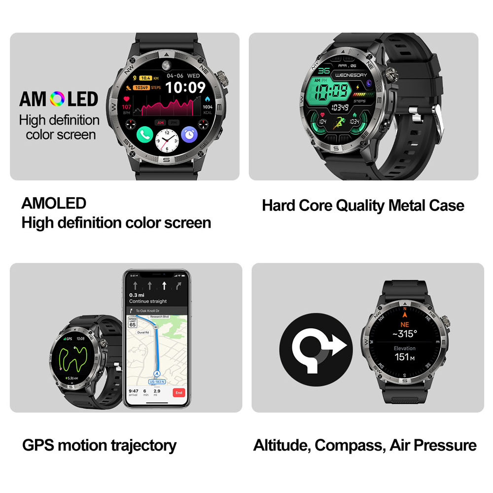 NORTH EDGE GPS Sports Smart Wa - Gps Running Watch 评论和价格