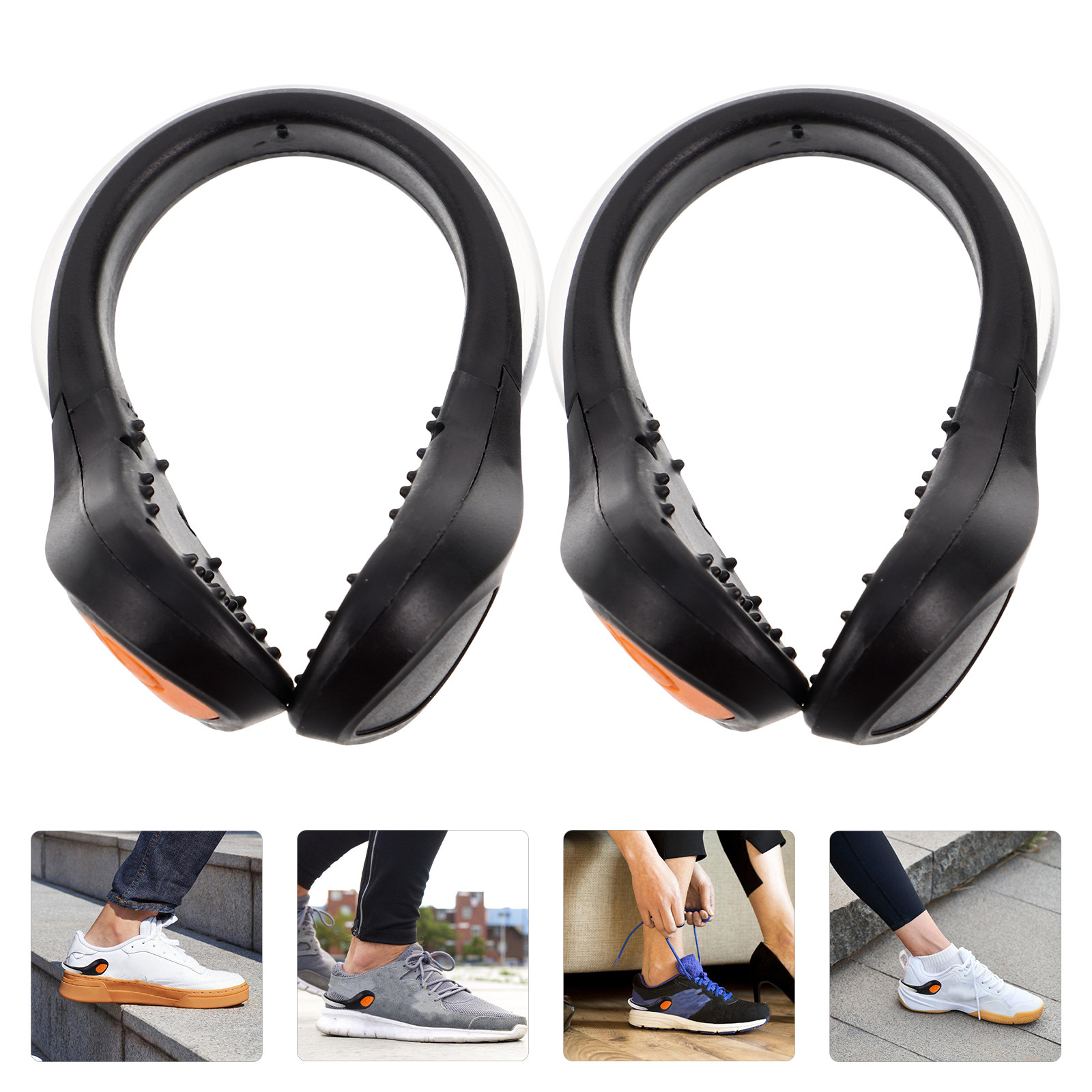 2Pcs LED Shoe Clip Lights Nigh - Runners Gear 评论和价格