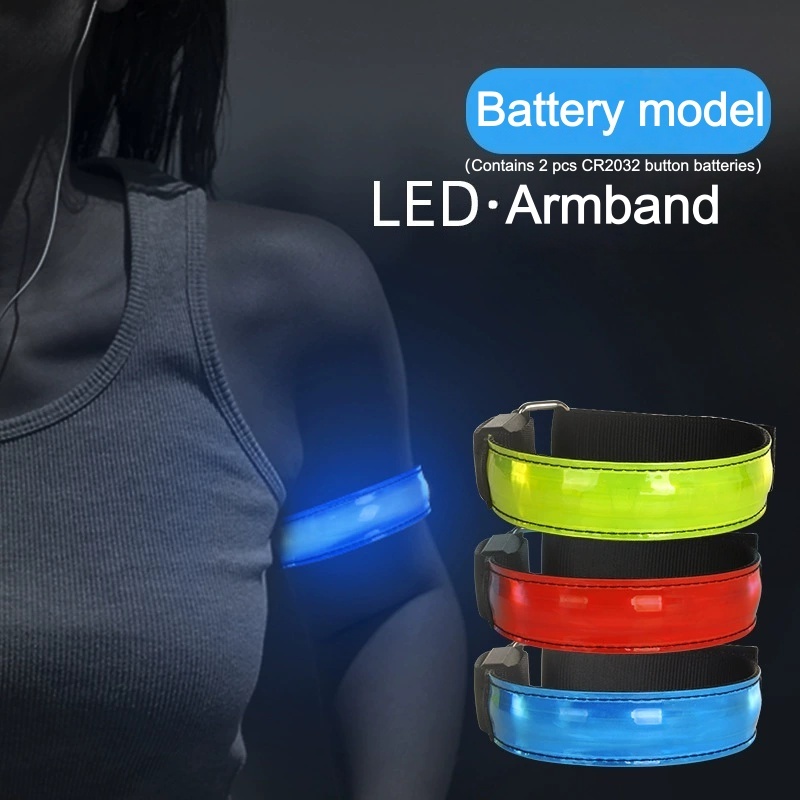 LED Luminous Armband Night Run - Running Jogging Gear 评论和价格