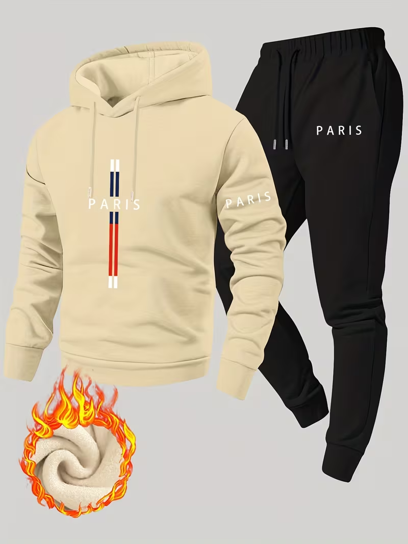 Men's Urban Casual Two-Piece S - Running Gear In Winter 评论和价格