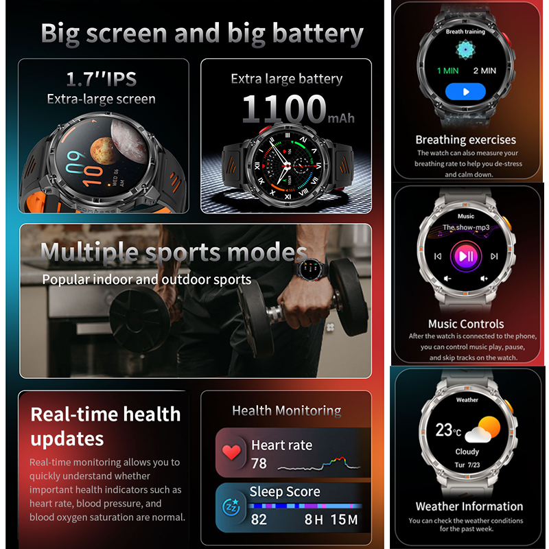 2026 New T-Rex3 Pro 1100mAh Ba - Gps Running Watch 评论和价格