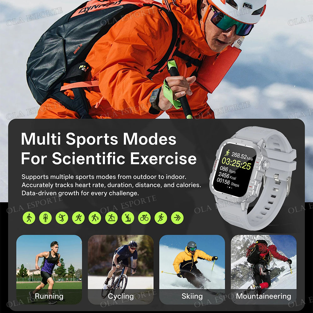 Military Outdoor Smart Watch M - Gps Running Watch 评论和价格