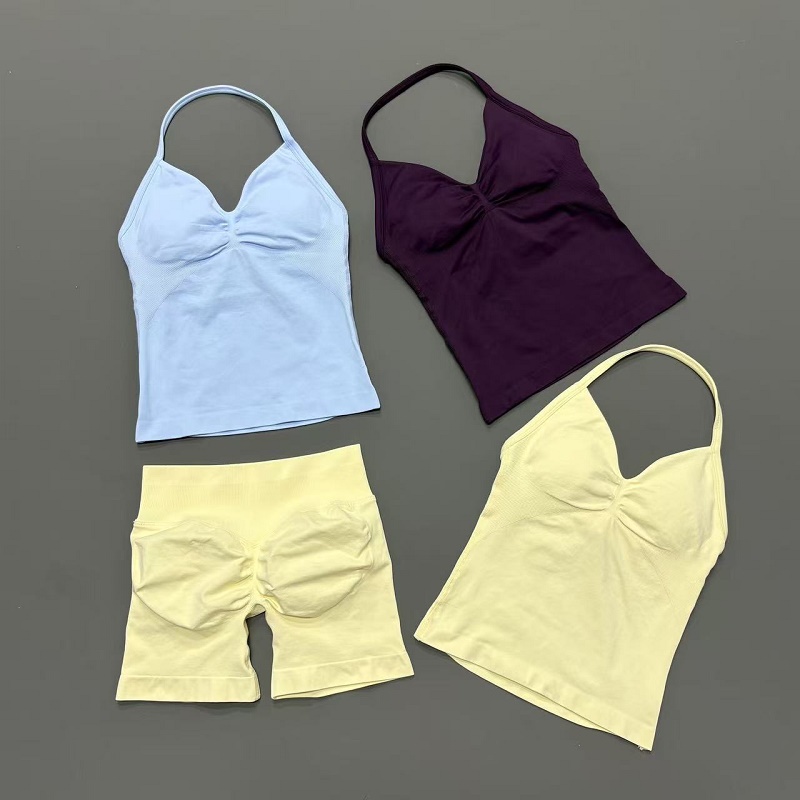 2Pcs Women Workout Set Seamles - Running Jogging Gear 评论和价格