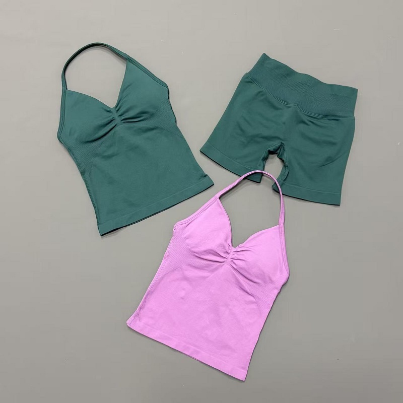 2Pcs Women Workout Set Seamles - Running Jogging Gear 评论和价格