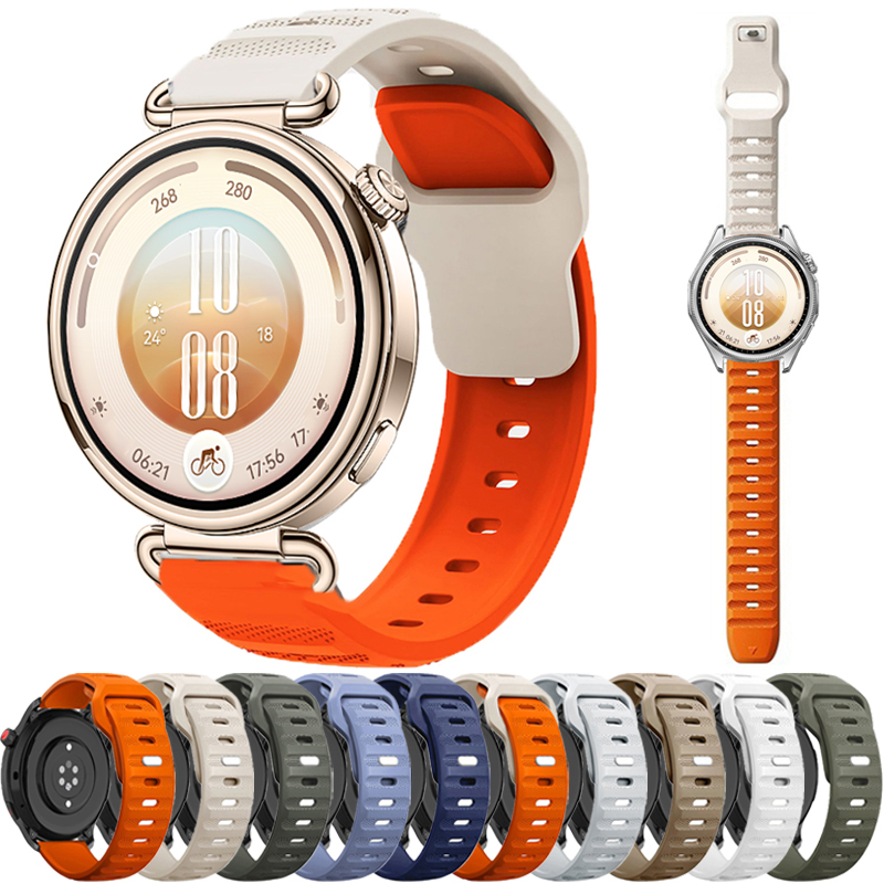 18mm 20mm 22mm Silicone Strap  - Runners Gear 评论和价格