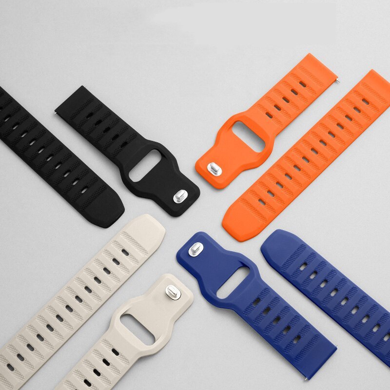 18mm 20mm 22mm Silicone Strap  - Runners Gear 评论和价格