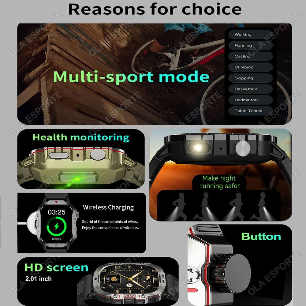 2026 New Military Smart Watch  - Gps Running Watch 评论和价格