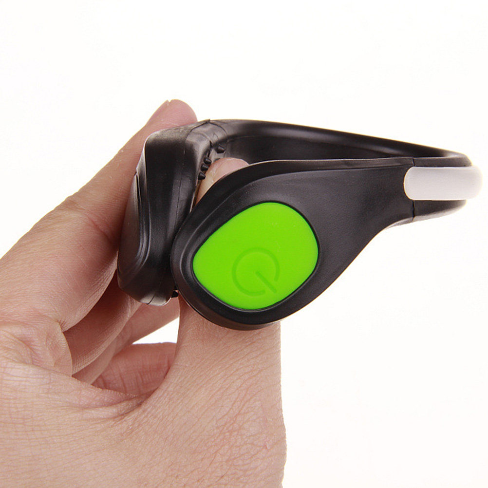 1Pcs LED Flash Shoe Clip Green - Running Jogging Gear 评论和价格